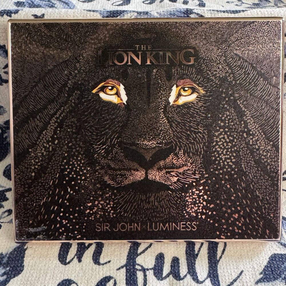 Disney Sir John X Luminess Lion King Kingdom Sculpting Palette - 6 Shades - NWOB